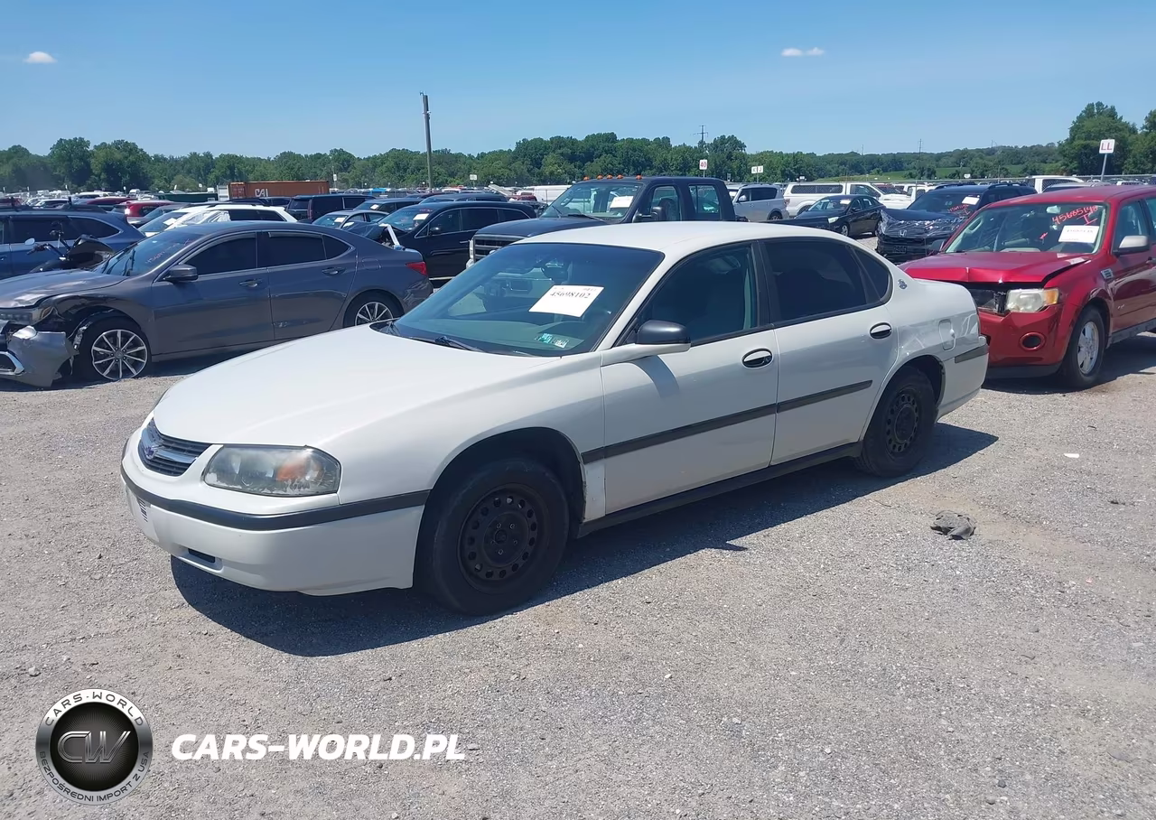 2003 Chevrolet Impala VIN:2G1WF52E139255371 - 2