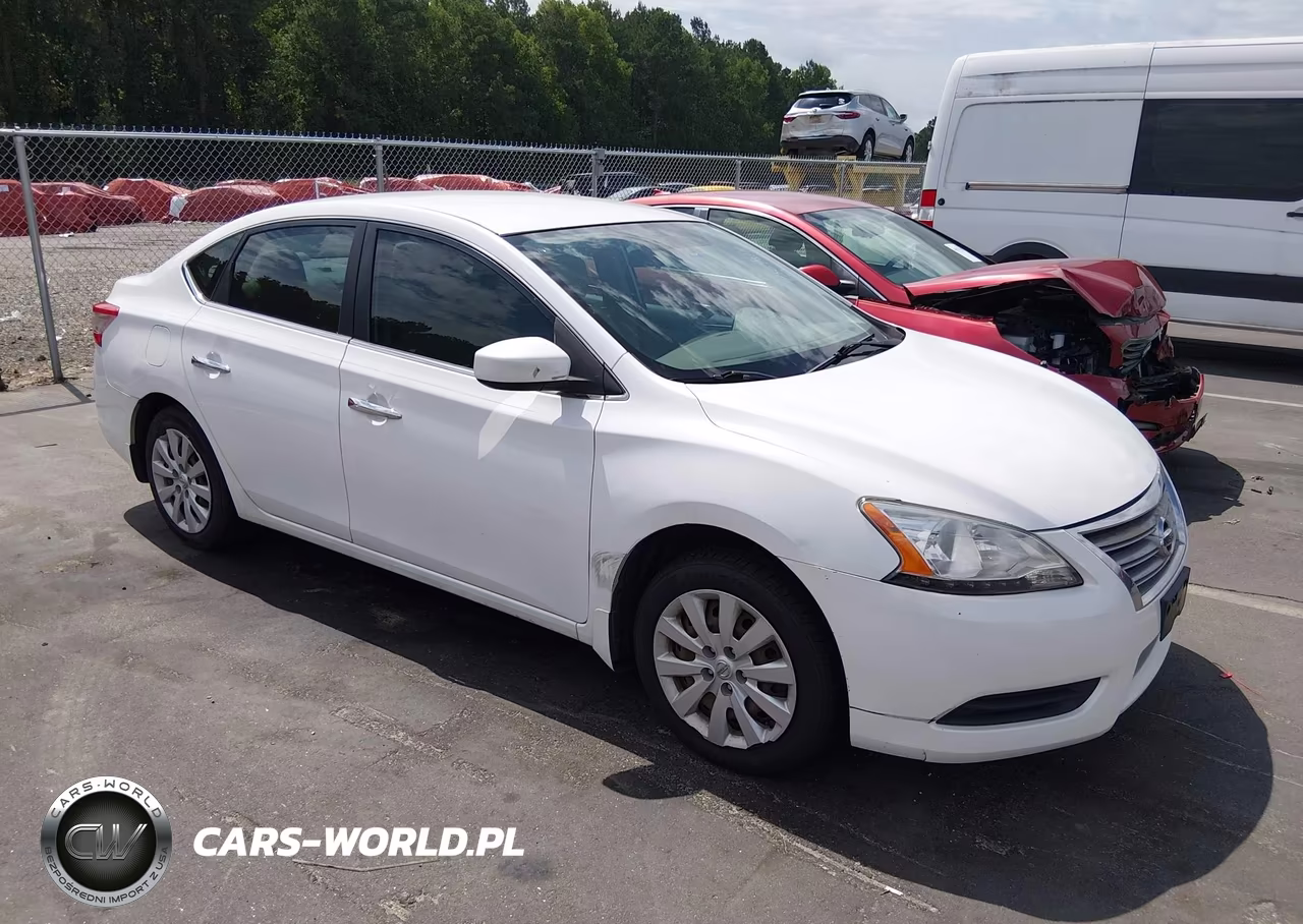 2014 Nissan Sentra Sv VIN:3N1AB7AP8EY305698 - 1