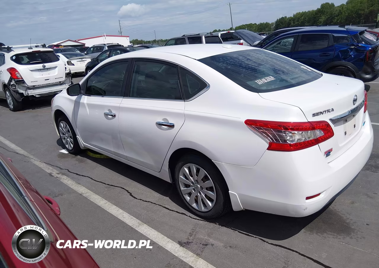2014 Nissan Sentra Sv VIN:3N1AB7AP8EY305698 - 3
