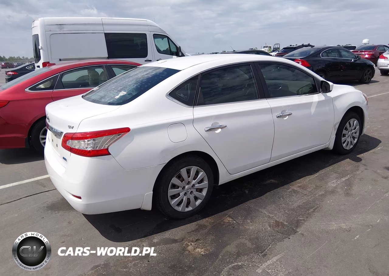 2014 Nissan Sentra Sv VIN:3N1AB7AP8EY305698 - 4