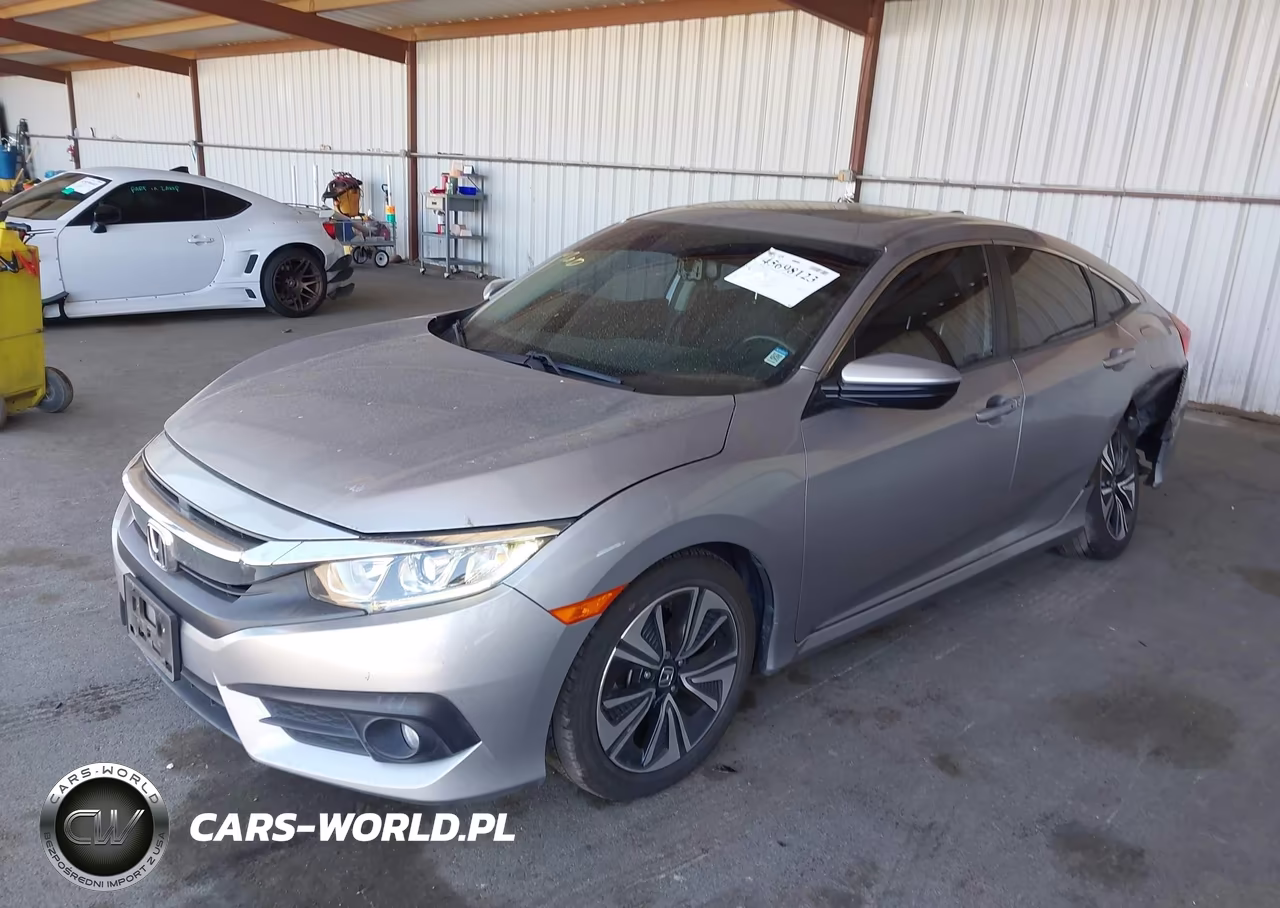 2018 Honda Civic Ex-L VIN:JHMFC1F74JX008458 - 2