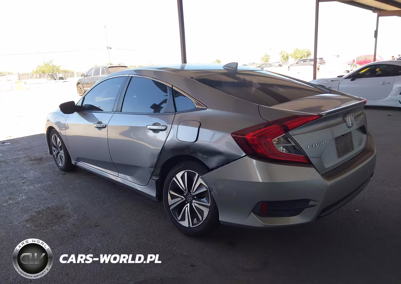 2018 Honda Civic Ex-L VIN:JHMFC1F74JX008458 - 3