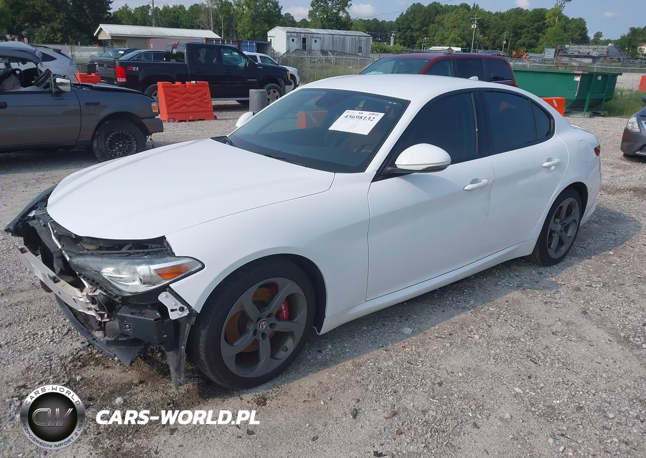 2018 Alfa Romeo Giulia Rwd VIN:ZARFAEBN0J7577039 - 2