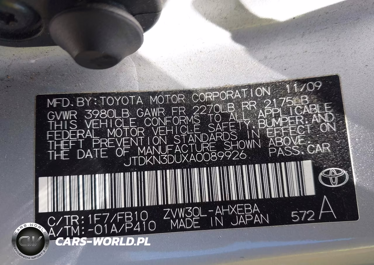 2010 Toyota Prius Ii VIN:JTDKN3DUXA0089926 - 9