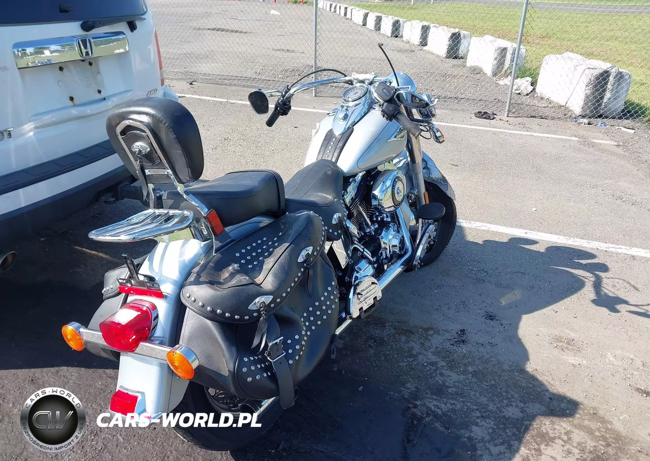 2015 Harley-Davidson Flstc Heritage Softail Classic VIN:1HD1BWV18FB033990 - 3