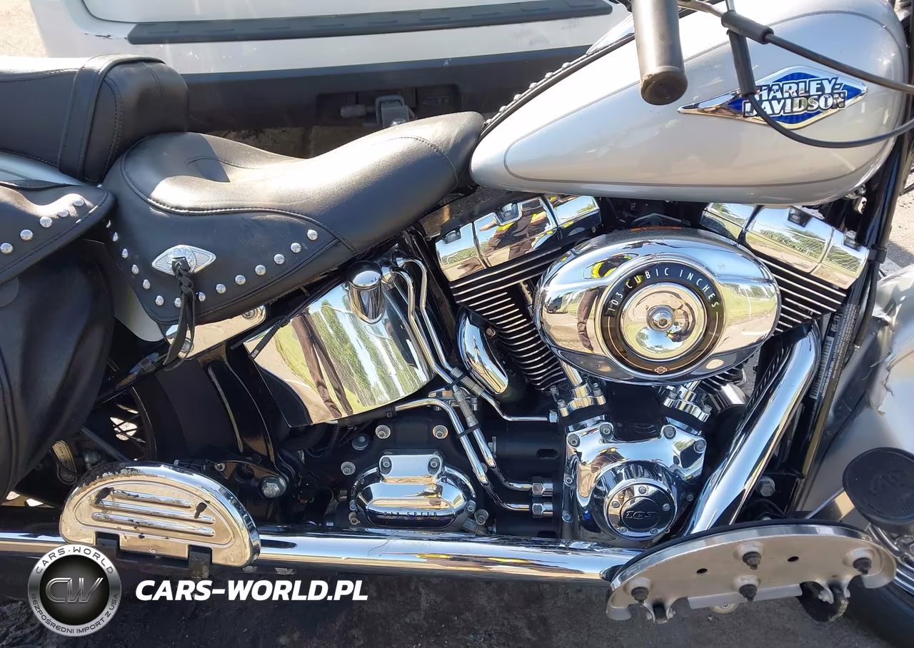 2015 Harley-Davidson Flstc Heritage Softail Classic VIN:1HD1BWV18FB033990 - 9