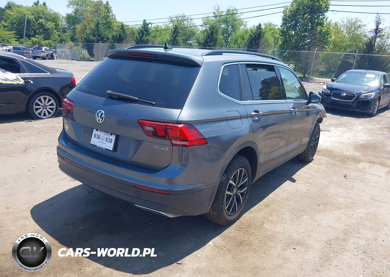 2019 Volkswagen Tiguan 2.0T Se-2.0T Sel-2.0T Sel R-Line-2.0T Sel R-Line Black VIN:3VV2B7AX1KM120088 - 4