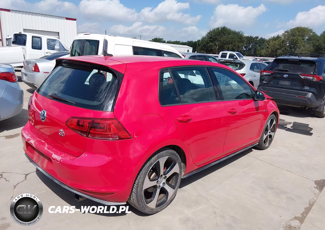 2015 Volkswagen Golf Gti 2.0T Se 4-Door VIN:3VW4T7AU6FM012403 - 4