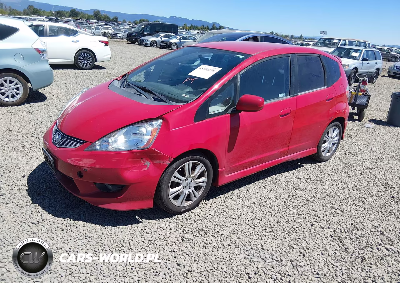 2009 Honda Fit Sport VIN:JHMGE88459S039334 - 2
