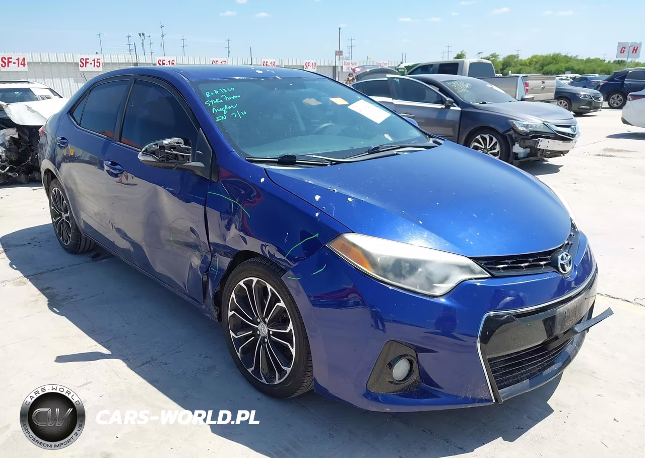 2014 Toyota Corolla S Plus