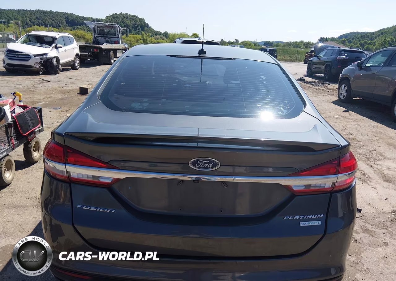 2017 Ford Fusion Platinum VIN:3FA6P0K92HR266719 - 17