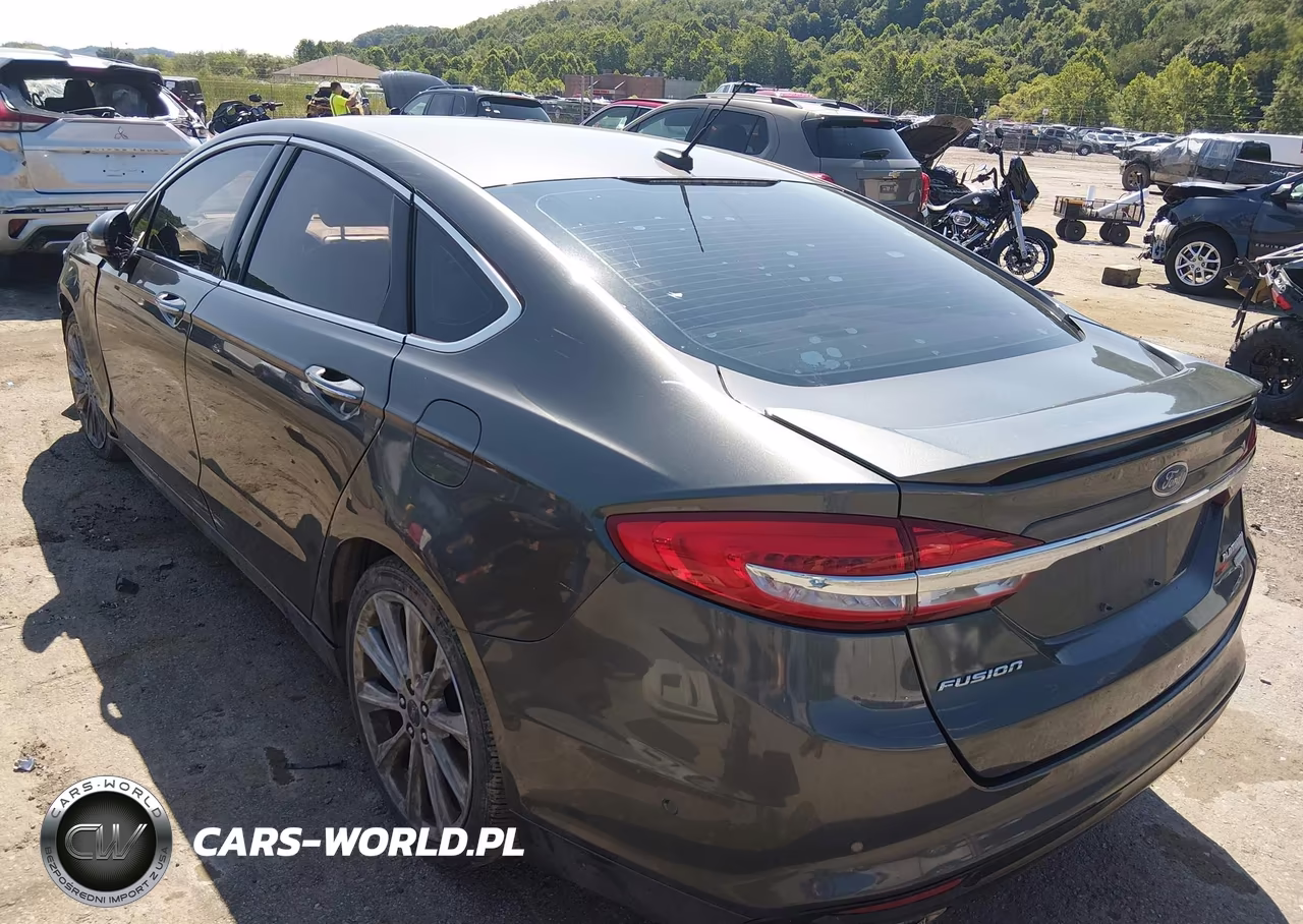 2017 Ford Fusion Platinum VIN:3FA6P0K92HR266719 - 3