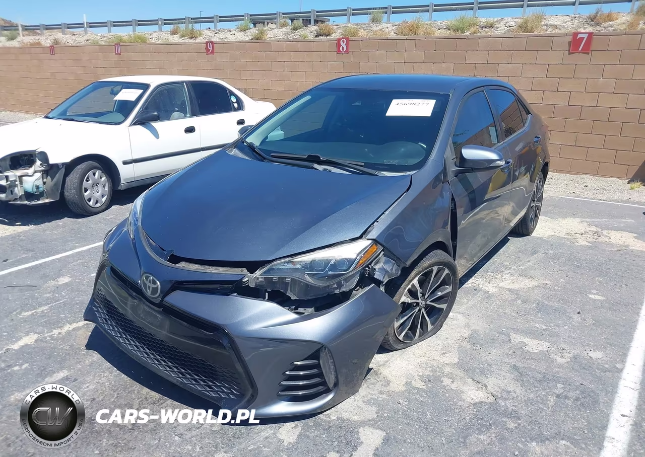 2017 Toyota Corolla Se VIN:2T1BURHE7HC942615 - 2