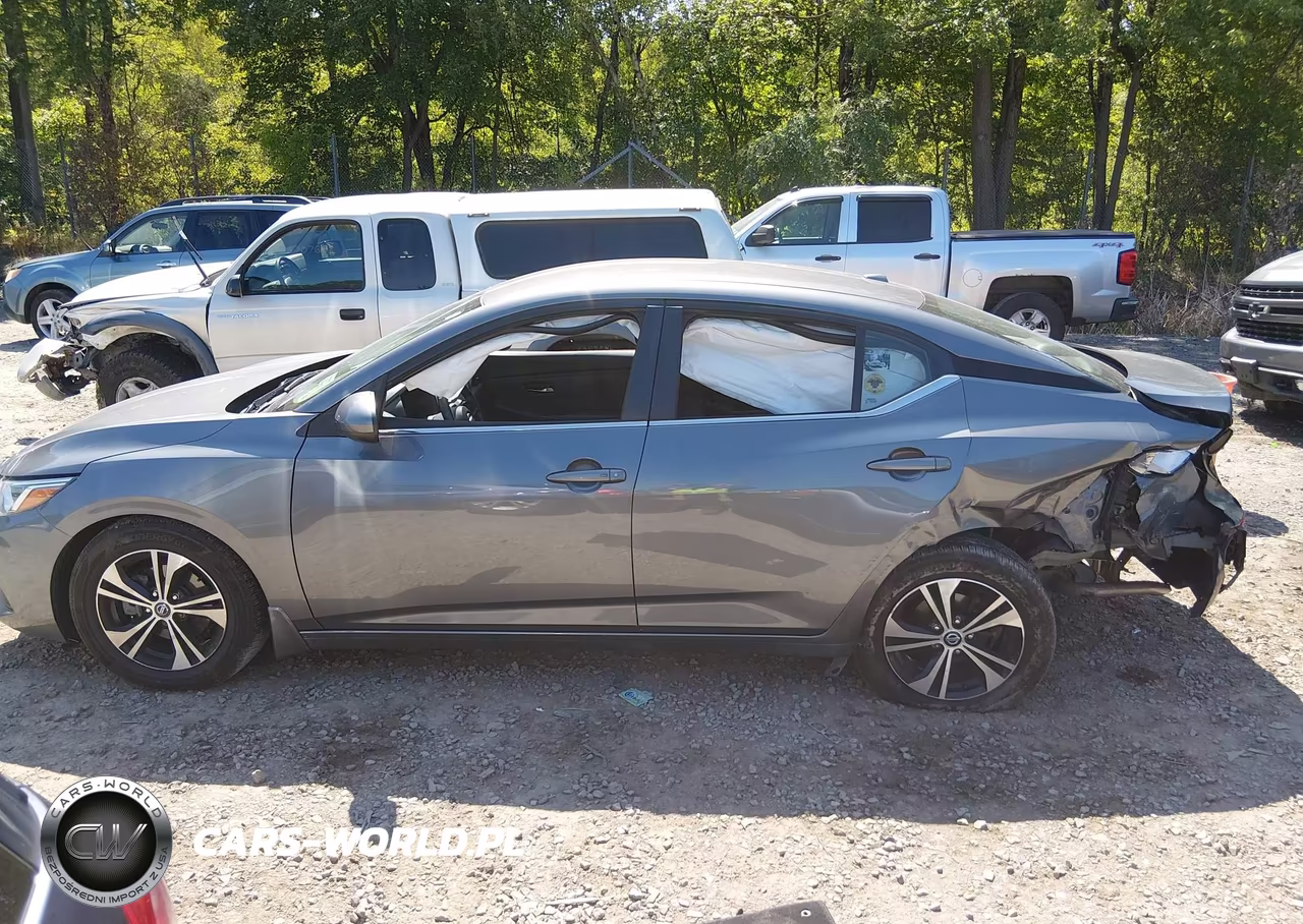 2022 Nissan Sentra Sv Xtronic Cvt VIN:3N1AB8CV2NY228523 - 14