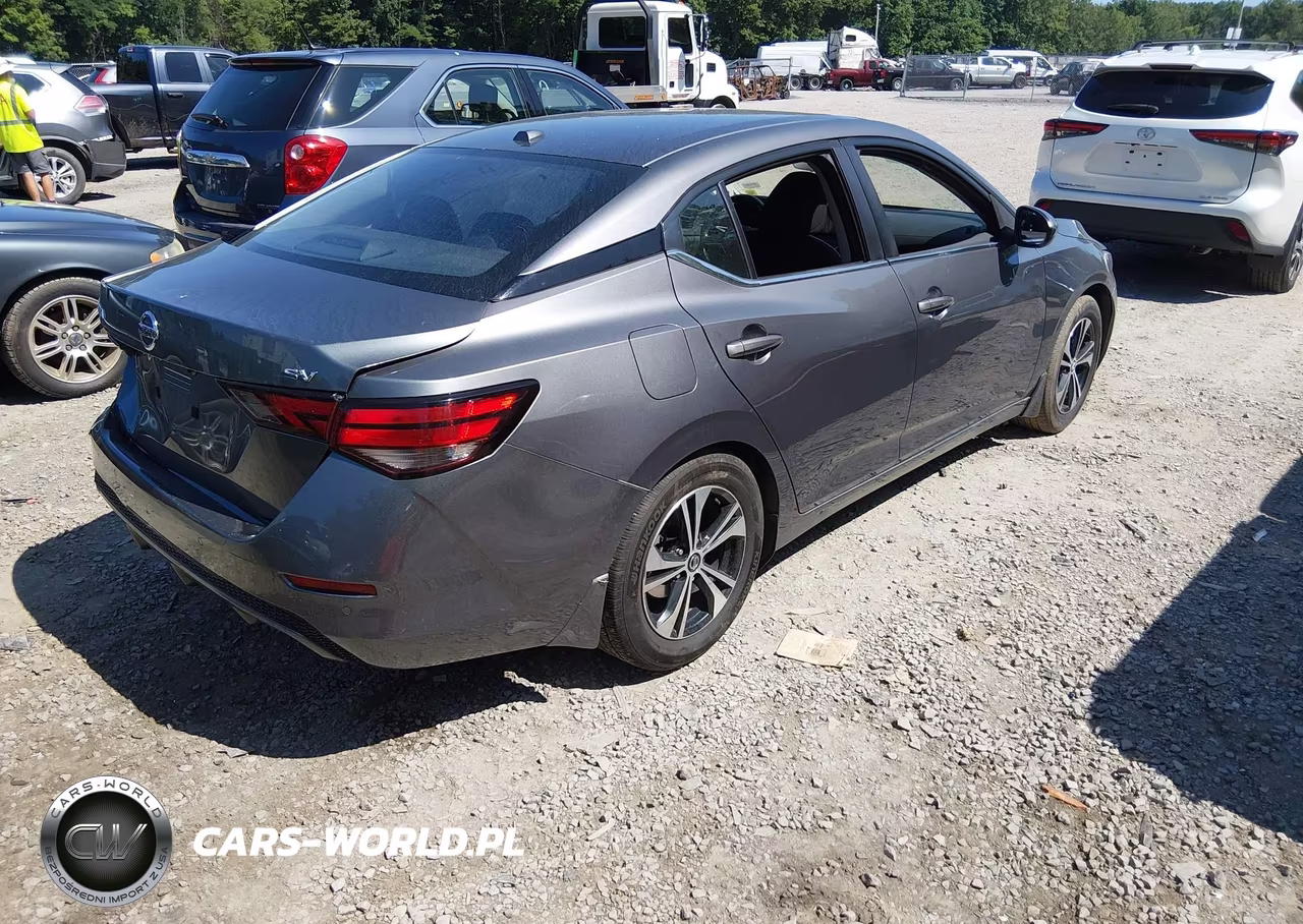 2022 Nissan Sentra Sv Xtronic Cvt VIN:3N1AB8CV2NY228523 - 4