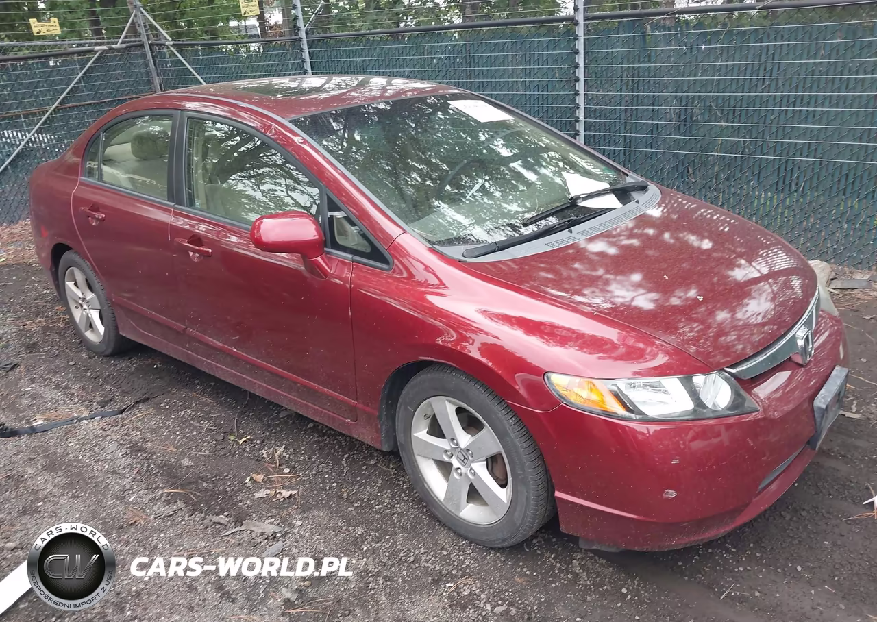 2008 Honda Civic Ex VIN:1HGFA16868L091586 - 1