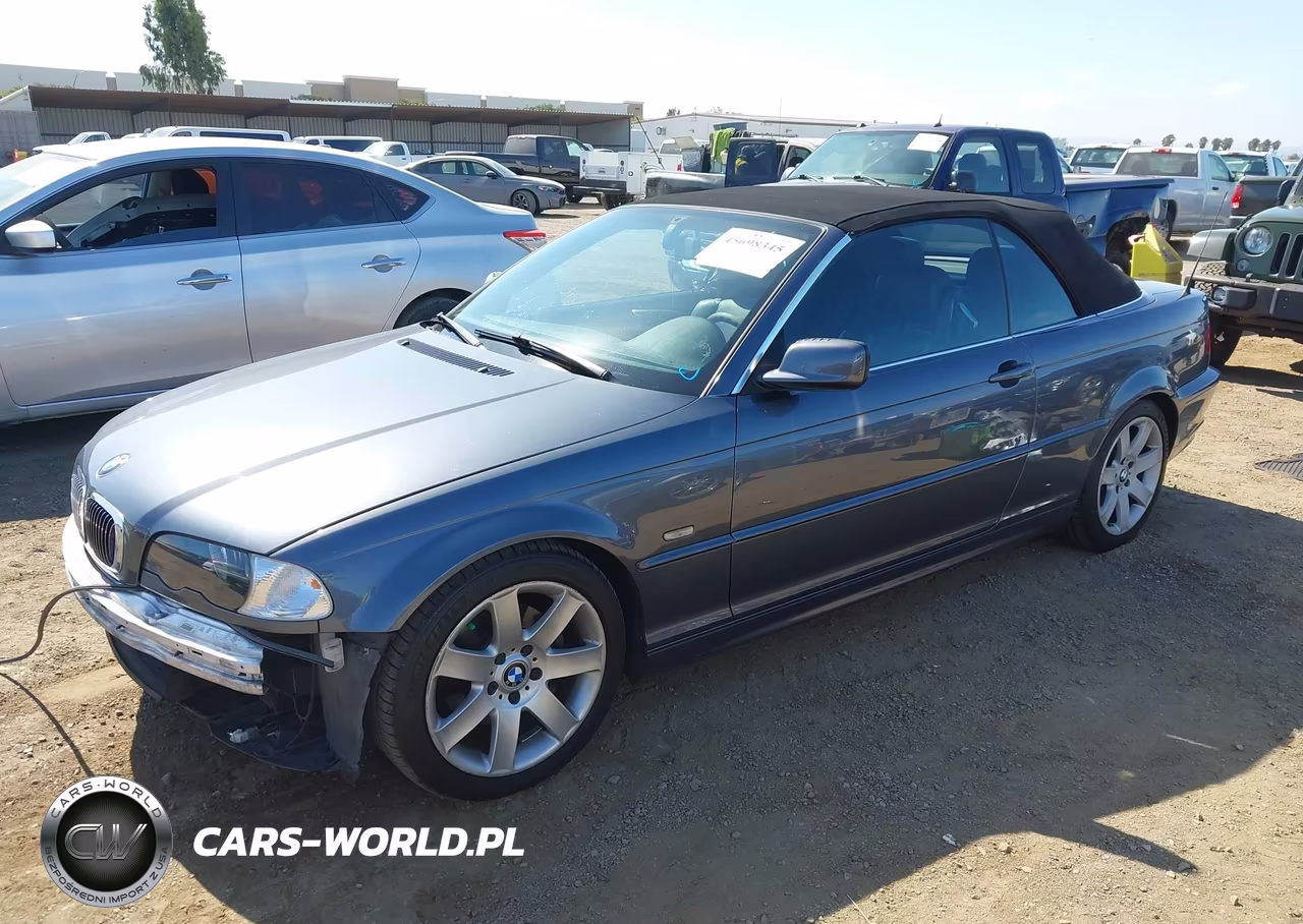 2002 BMW 3 Series 325Ci VIN:WBABS33462PG88261 - 2