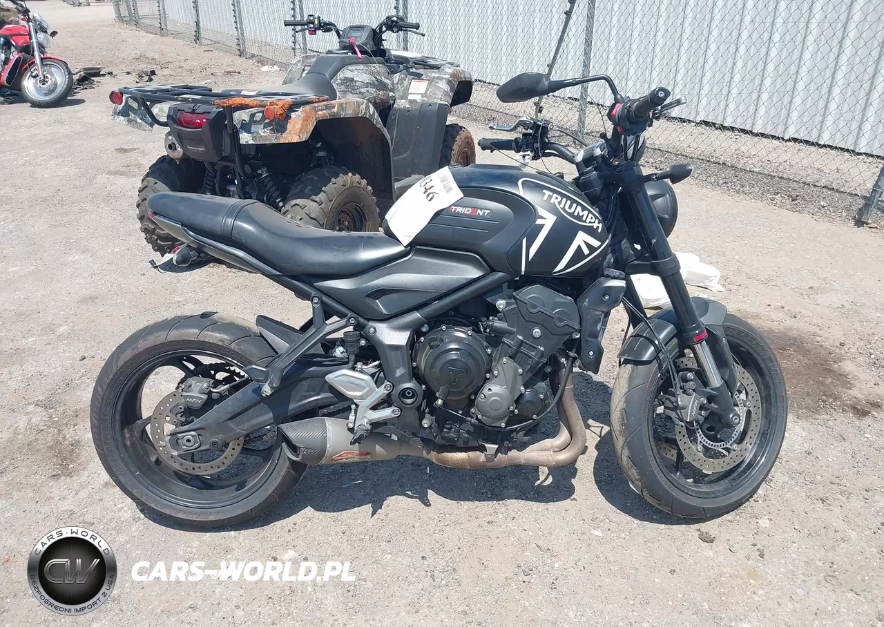 2022 Triumph Motorcycle Trident 660 VIN:SMTL10UL6NTBA1578 - 12