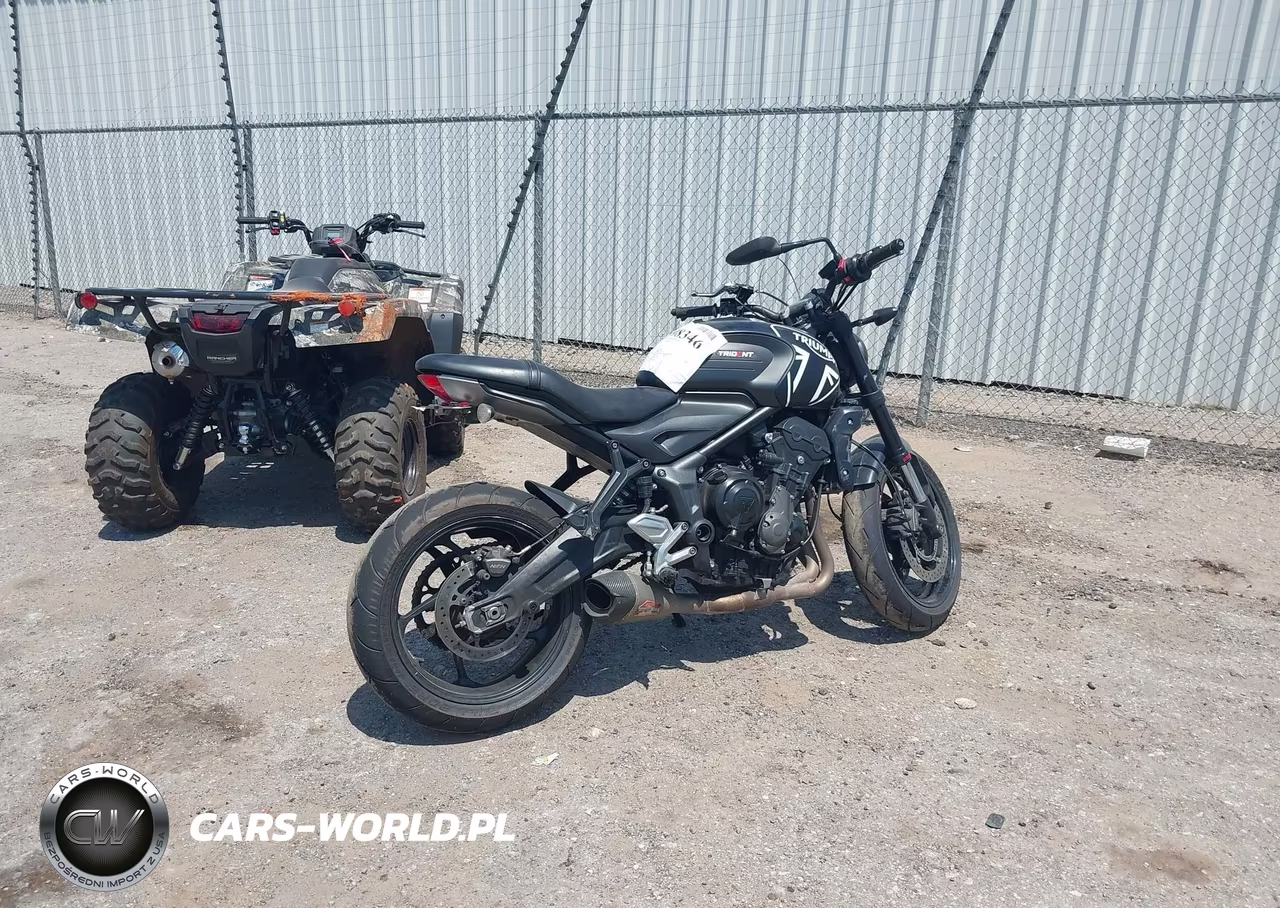2022 Triumph Motorcycle Trident 660 VIN:SMTL10UL6NTBA1578 - 4
