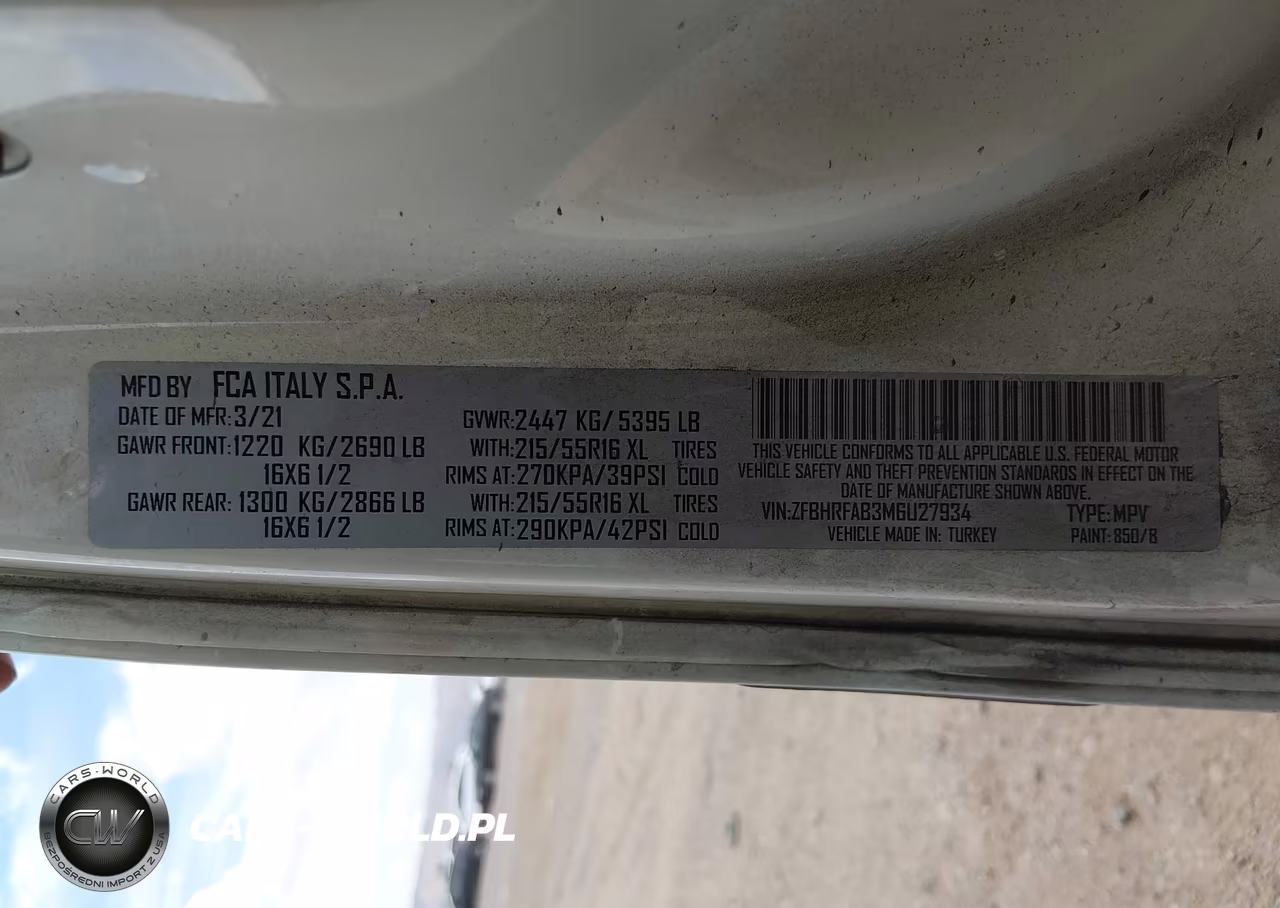 2021 Ram Promaster City Tradesman VIN:ZFBHRFAB3M6U27934 - 9
