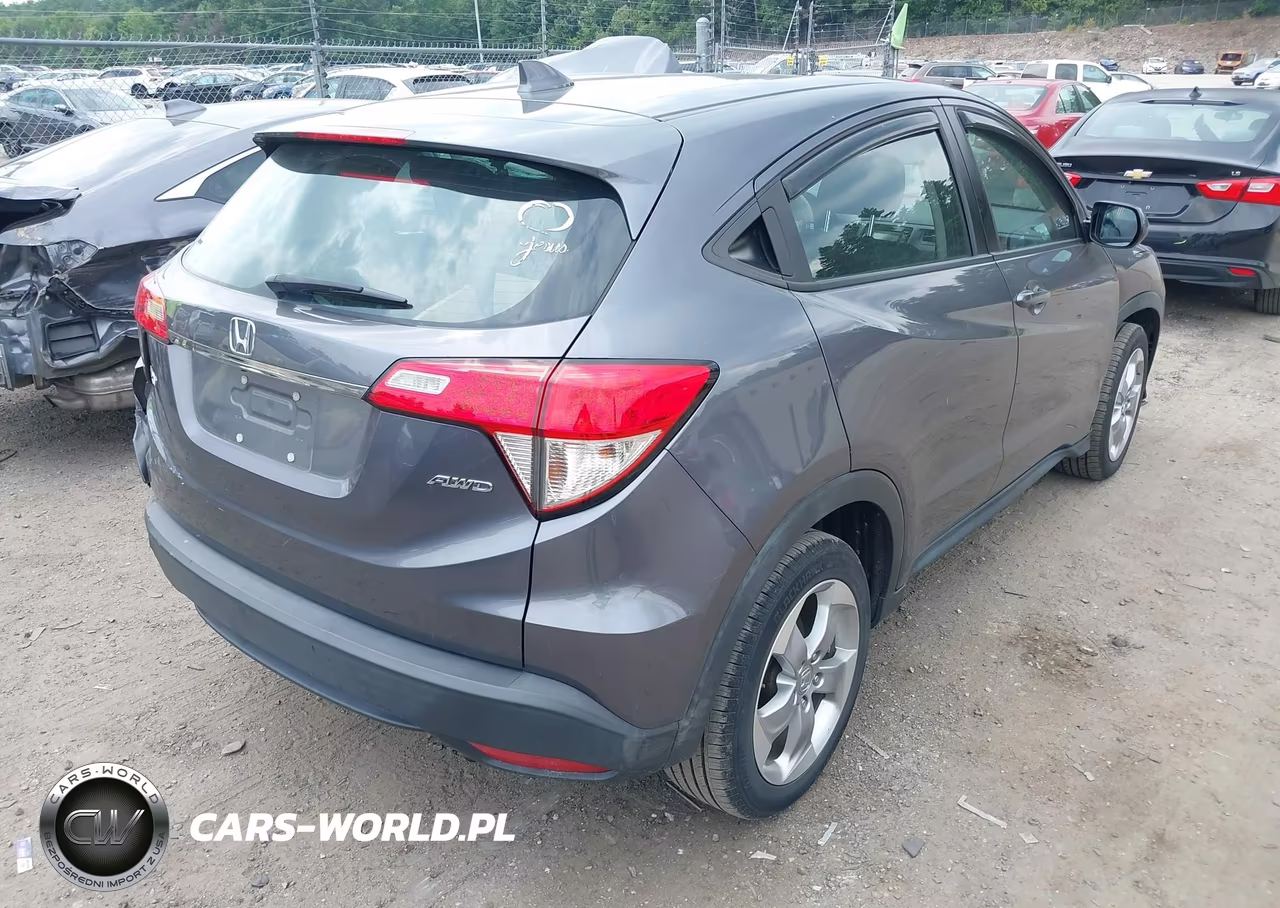 2020 Honda Hr-V Awd Lx VIN:3CZRU6H37LM737656 - 4
