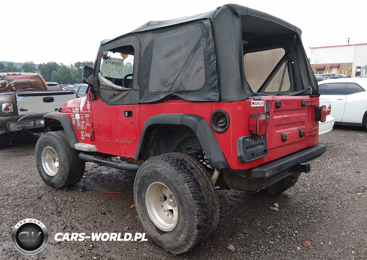 1997 Jeep Wrangler Se VIN:1J4FY29P1VP438839 - 3