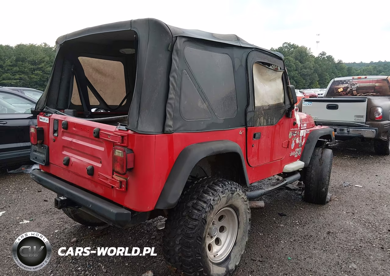 1997 Jeep Wrangler Se VIN:1J4FY29P1VP438839 - 4