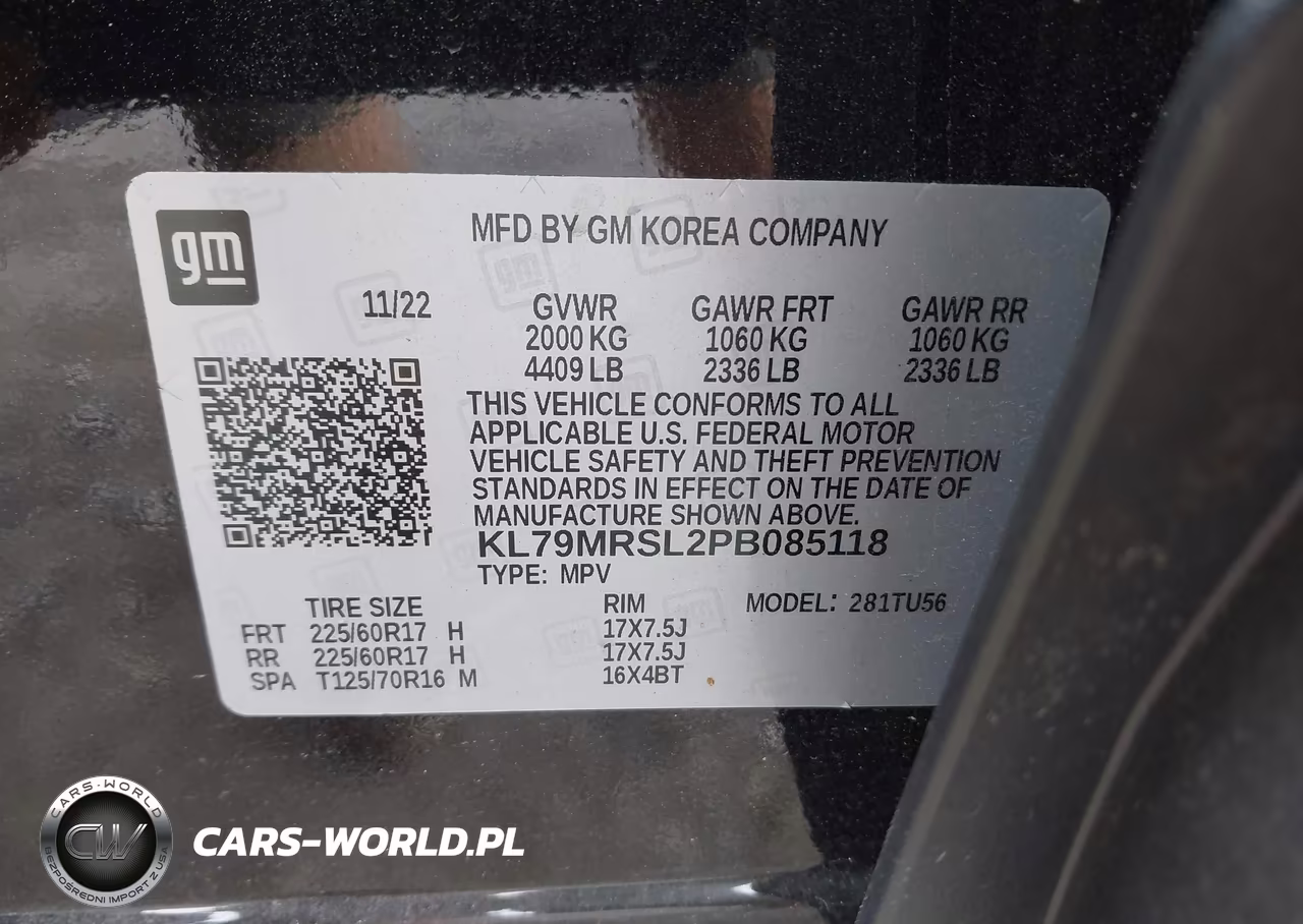 2023 Chevrolet Trailblazer Awd Lt VIN:KL79MRSL2PB085118 - 9