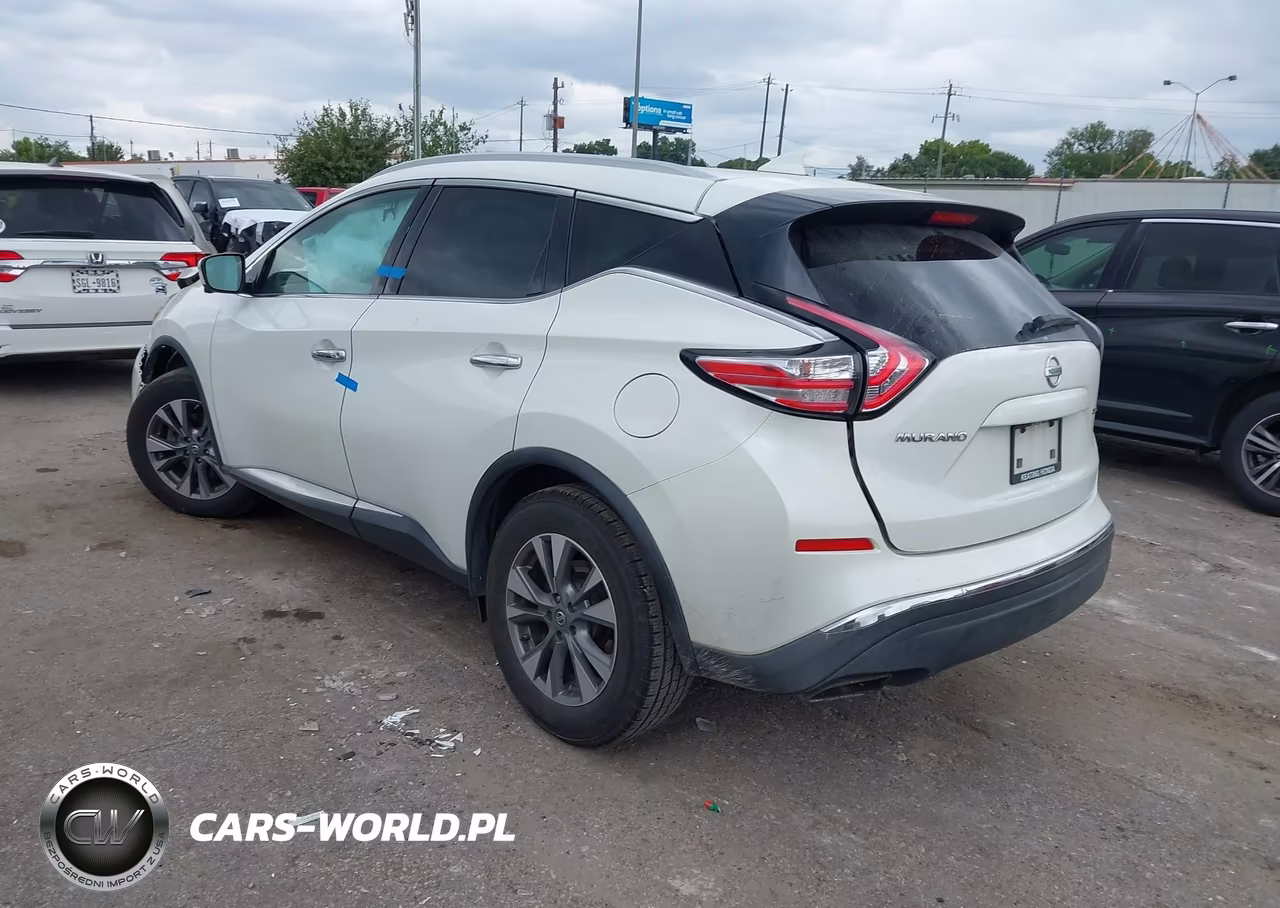2018 Nissan Murano Sl VIN:5N1AZ2MG4JN156376 - 3