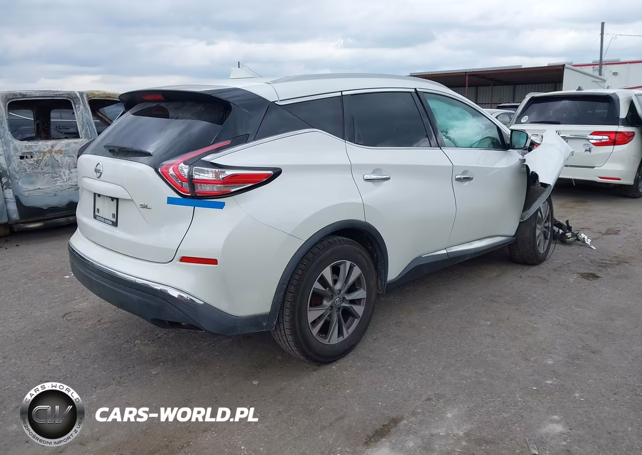2018 Nissan Murano Sl VIN:5N1AZ2MG4JN156376 - 4