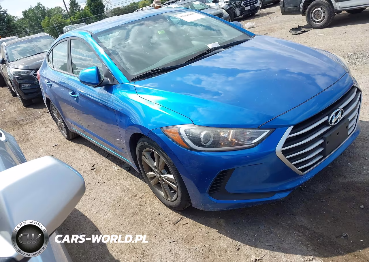 2018 Hyundai Elantra Sel VIN:5NPD84LF1JH244679 - 1