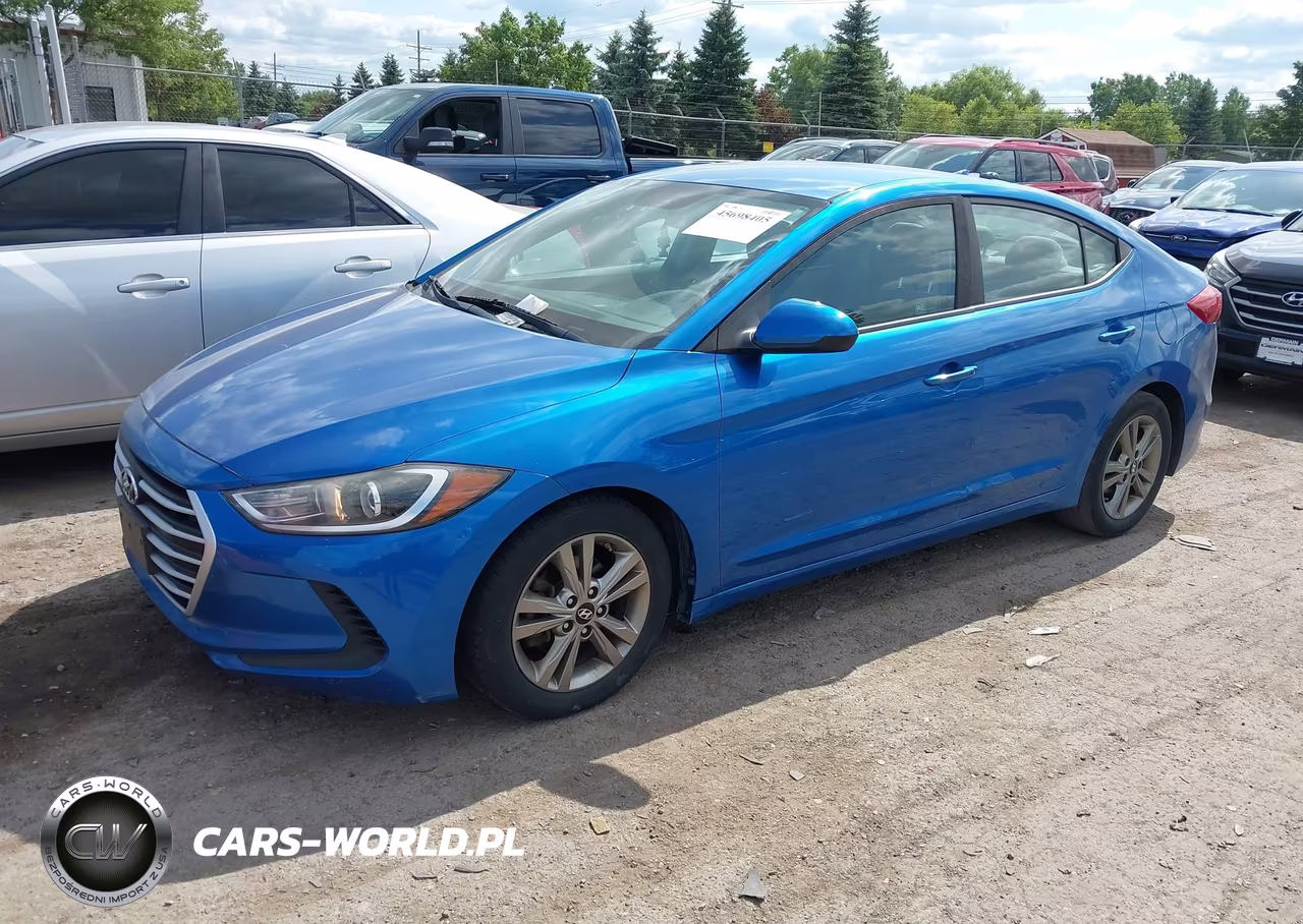 2018 Hyundai Elantra Sel VIN:5NPD84LF1JH244679 - 2