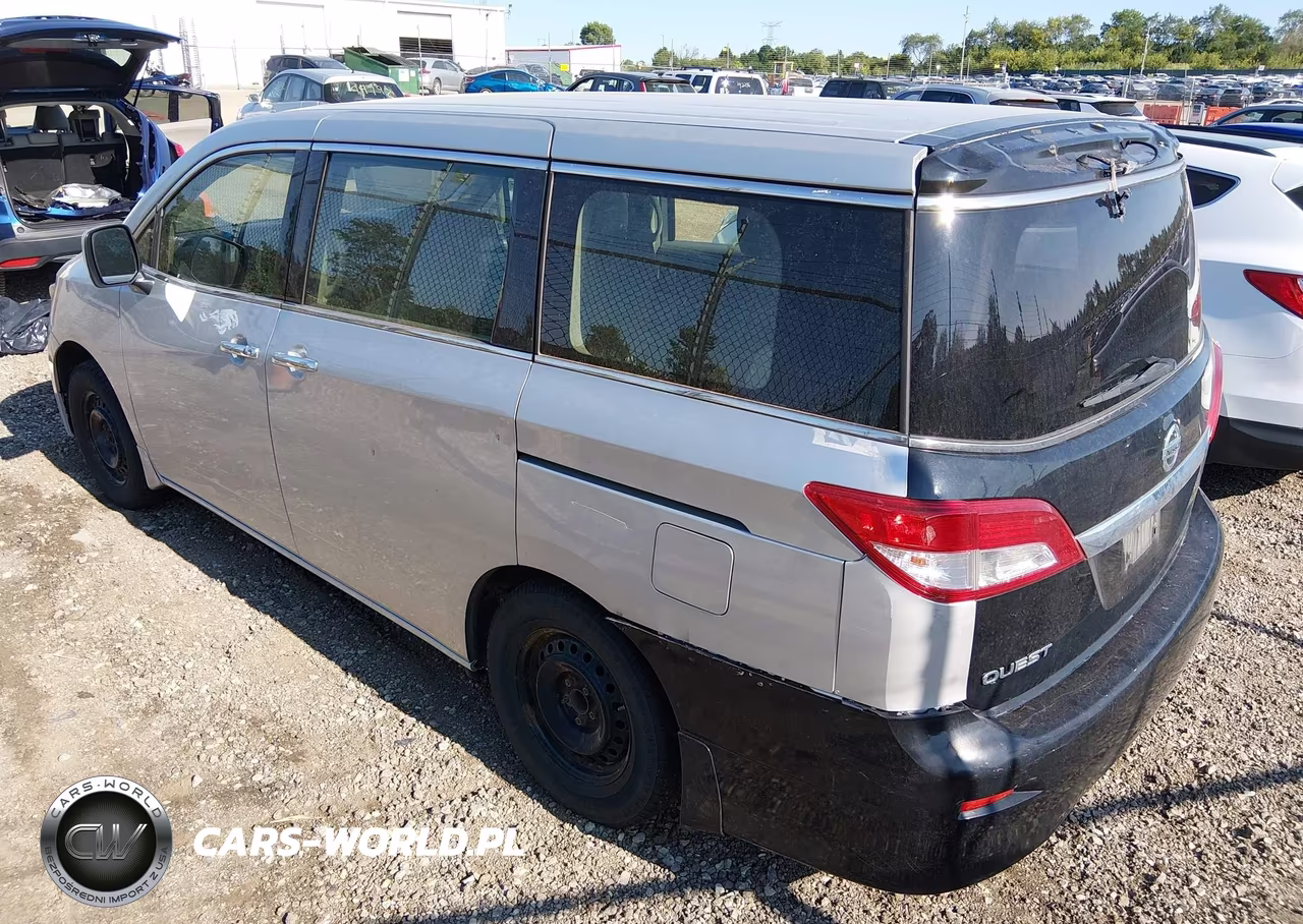 2015 Nissan Quest S VIN:JN8AE2KP8F9120892 - 3
