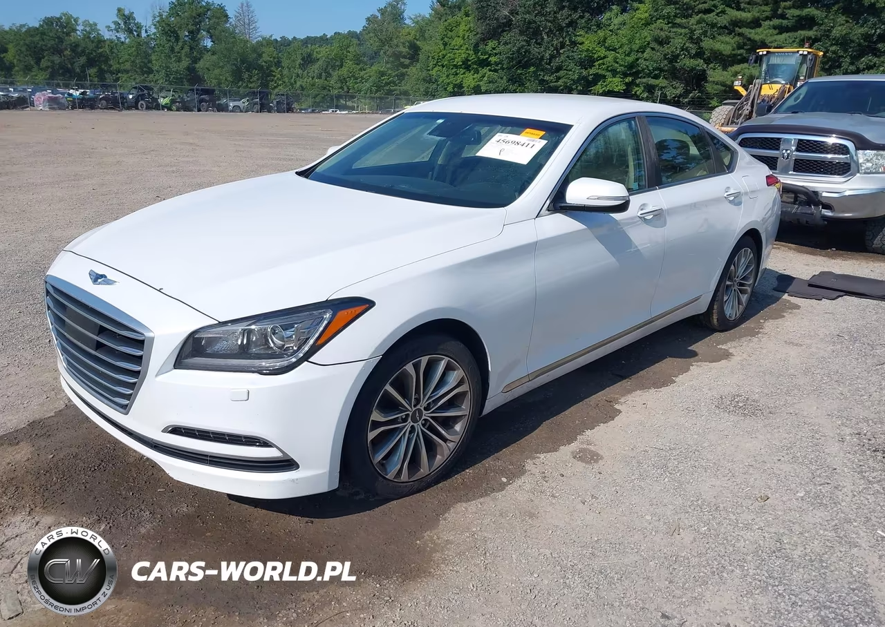 2017 Genesis G80 3.8 VIN:KMHGN4JEXHU191475 - 2