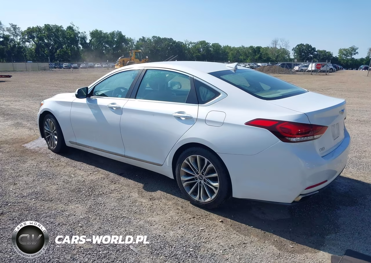 2017 Genesis G80 3.8 VIN:KMHGN4JEXHU191475 - 3