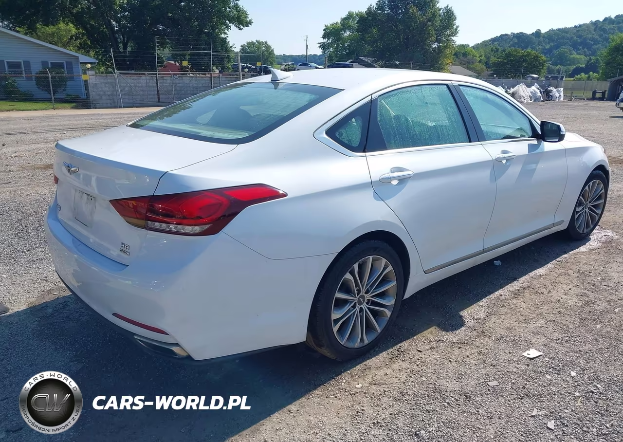 2017 Genesis G80 3.8 VIN:KMHGN4JEXHU191475 - 4