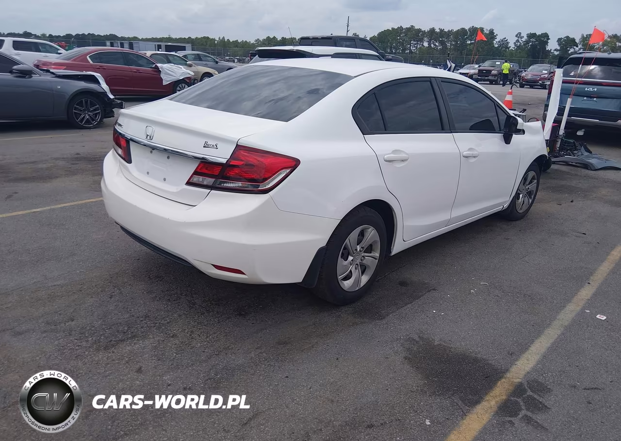 2015 Honda Civic Lx VIN:19XFB2F55FE099188 - 4