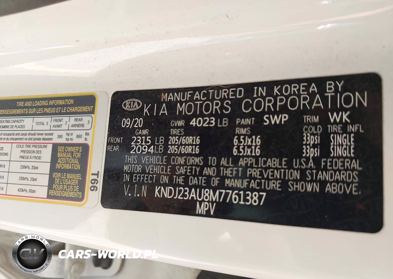2021 Kia Soul Lx VIN:KNDJ23AU8M7761387 - 9
