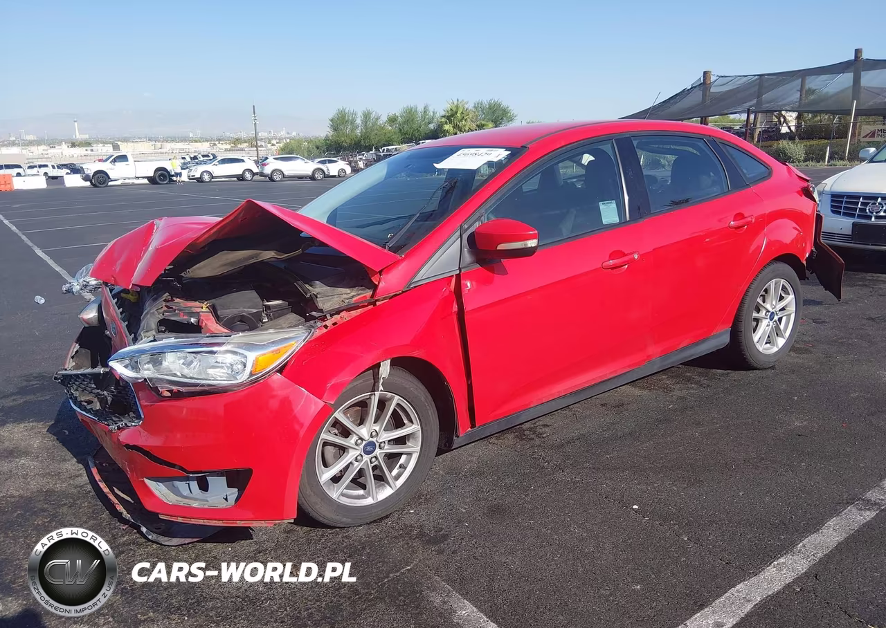 2015 Ford Focus Se VIN:1FADP3F26FL282794 - 2