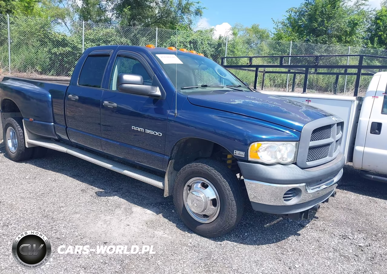 2003 Dodge Ram 3500 Slt-Laramie-St