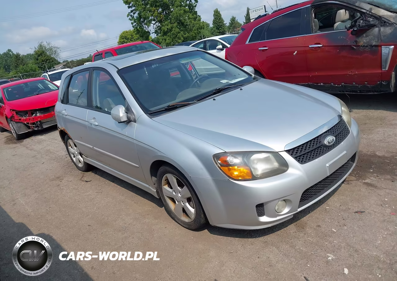 2008 Kia Spectra5 Sx VIN:KNAFE161385010163 - 1