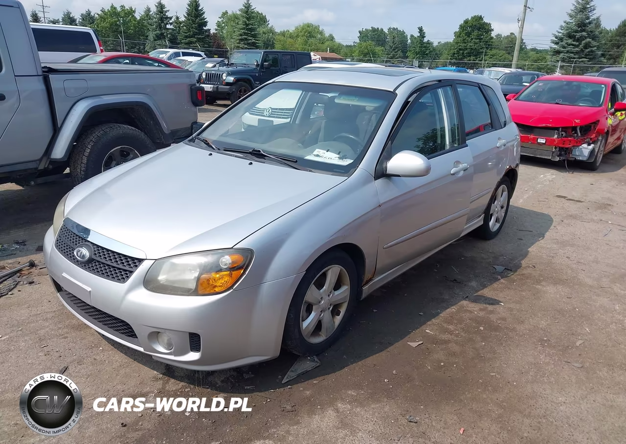 2008 Kia Spectra5 Sx VIN:KNAFE161385010163 - 2