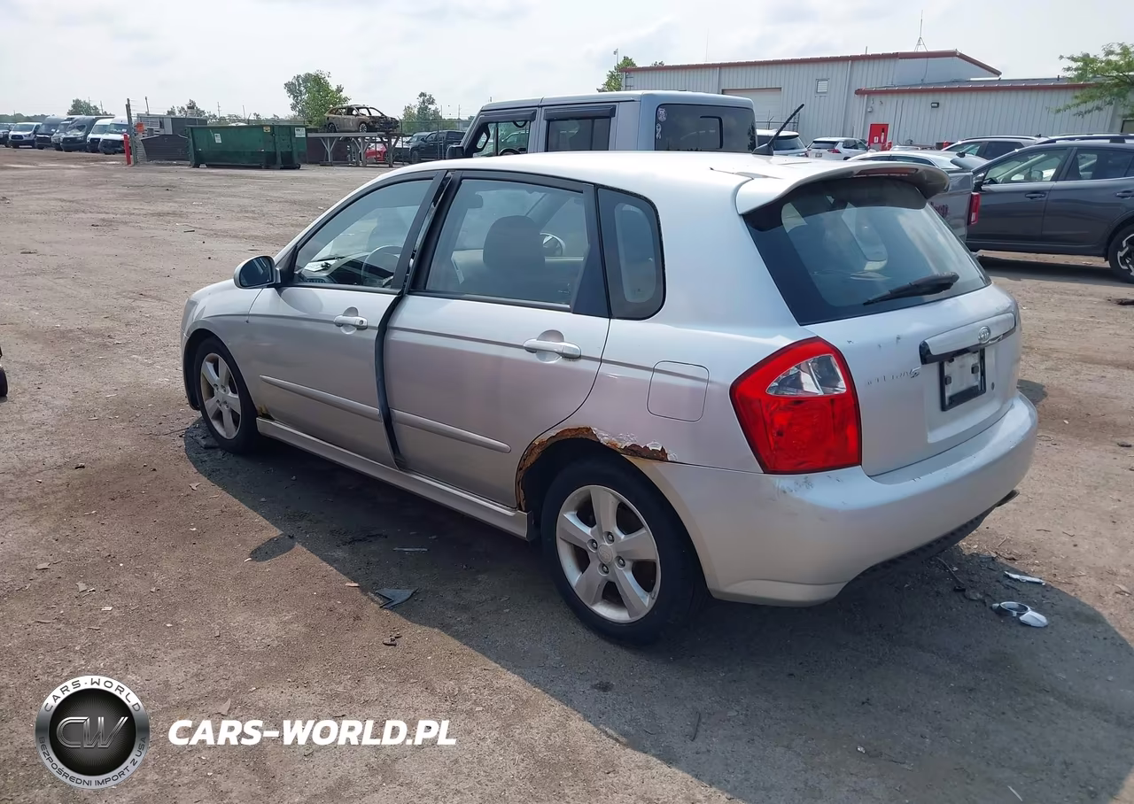 2008 Kia Spectra5 Sx VIN:KNAFE161385010163 - 3