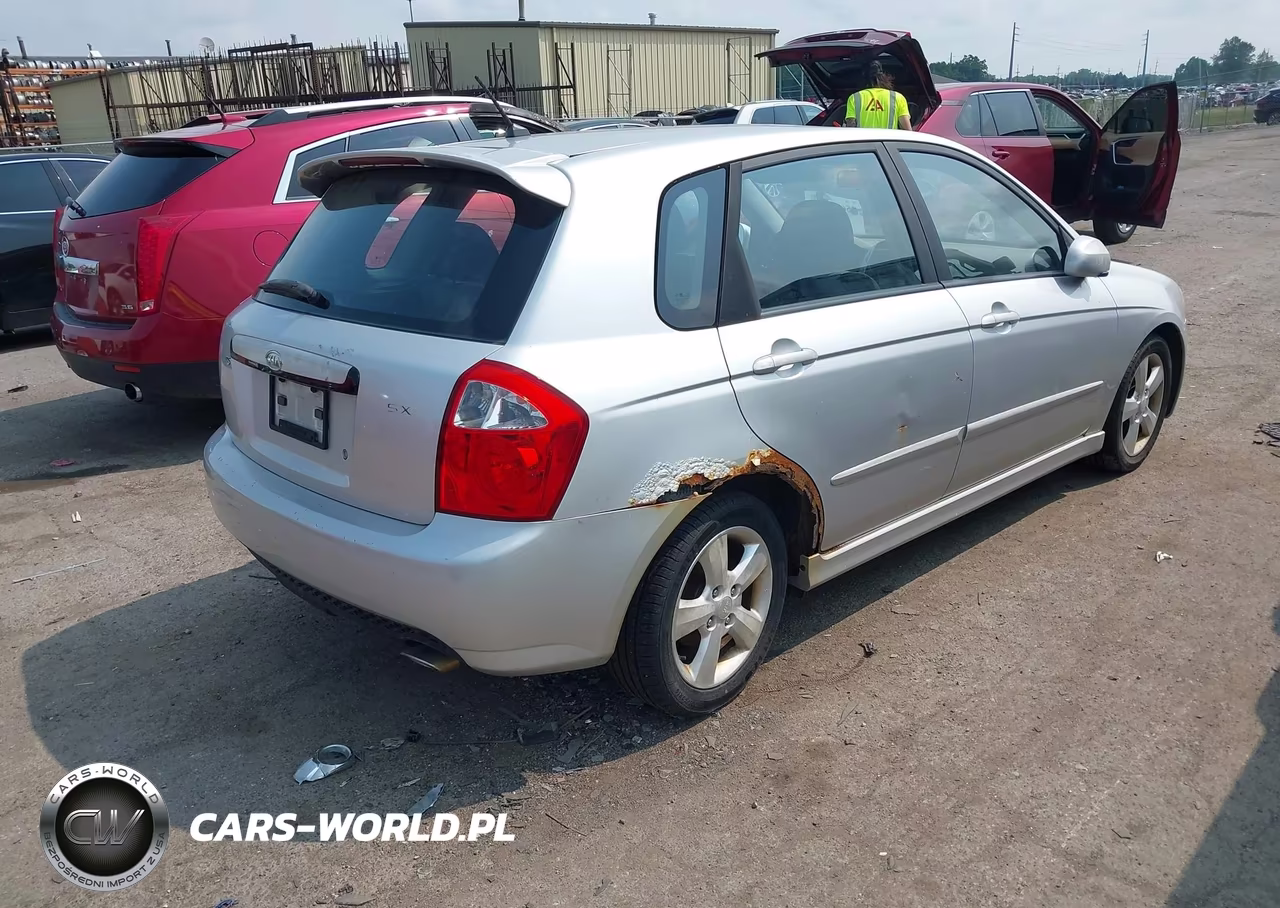2008 Kia Spectra5 Sx VIN:KNAFE161385010163 - 4