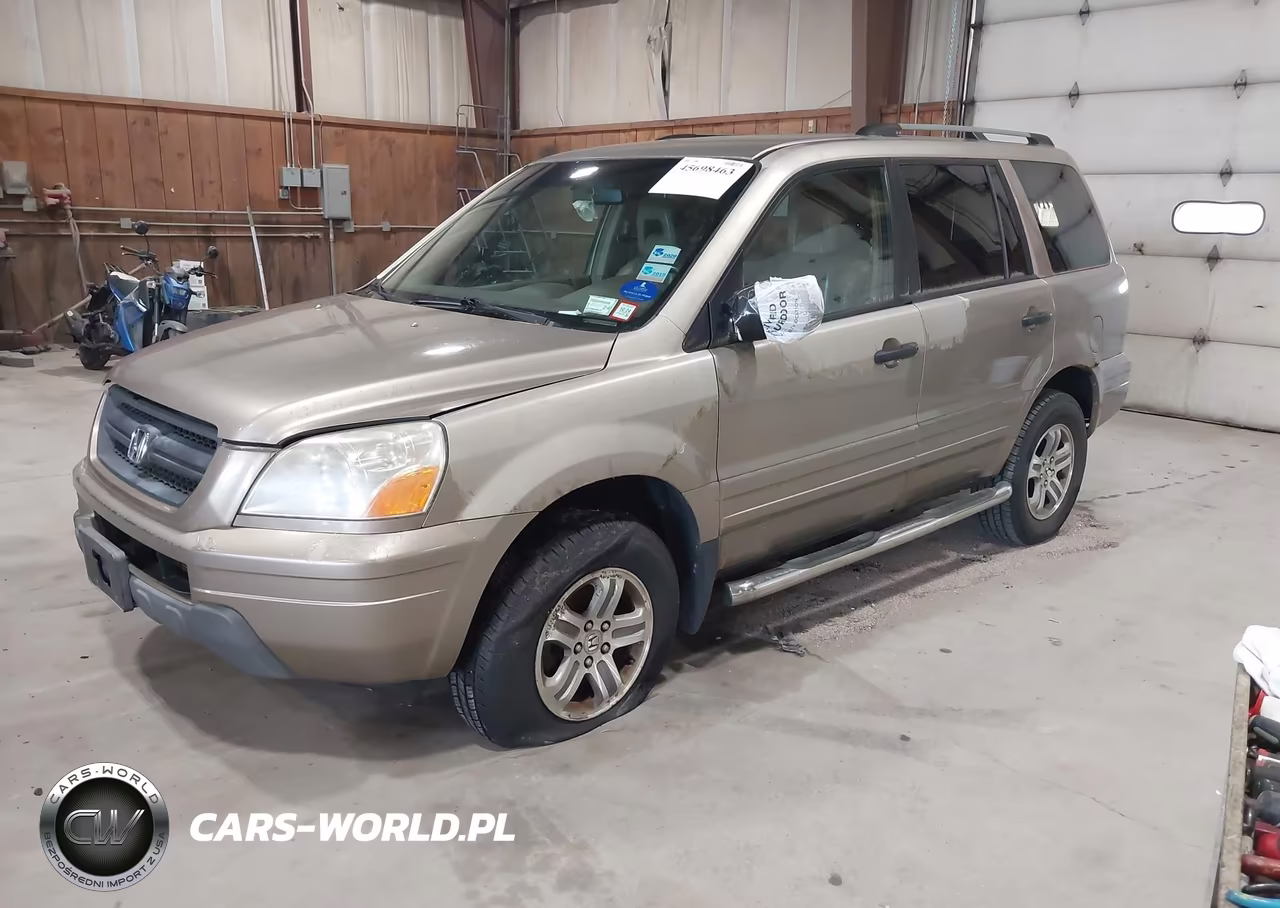 2004 Honda Pilot Ex-L VIN:2HKYF18534H614637 - 2