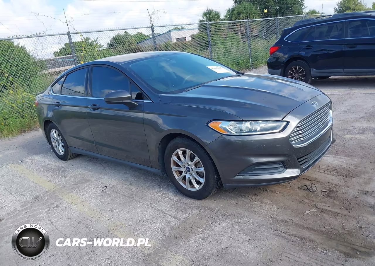 2016 Ford Fusion S VIN:3FA6P0G73GR332832 - 1