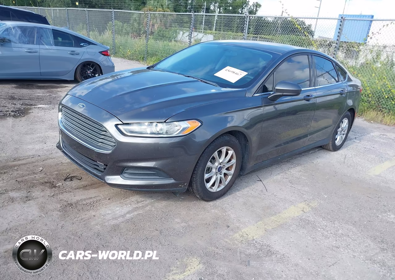 2016 Ford Fusion S VIN:3FA6P0G73GR332832 - 2