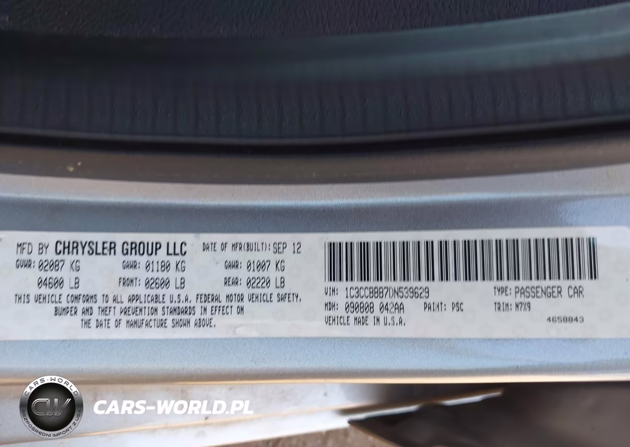 2013 Chrysler 200 Touring VIN:1C3CCBBB7DN539629 - 9
