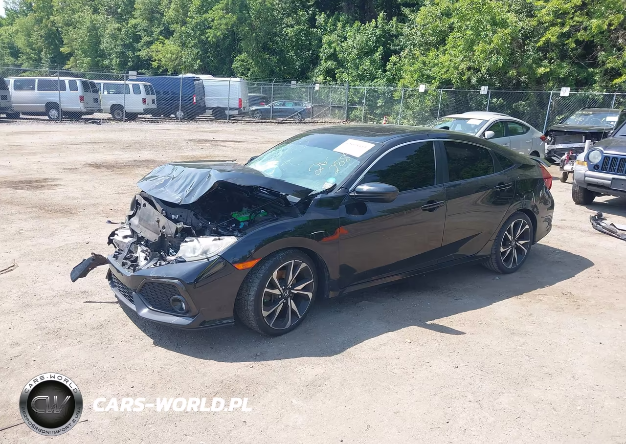 2018 Honda Civic Si VIN:2HGFC1E58JH706224 - 2