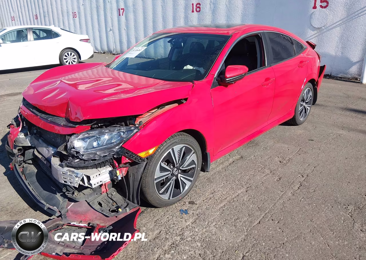 2017 Honda Civic Ex-L VIN:2HGFC1F7XHH652967 - 2